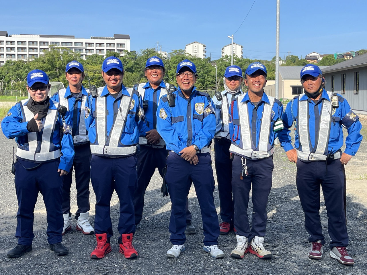 綜合創研警備保障の警備員たち